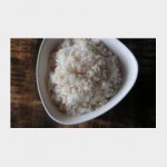 Stashing cooked rice