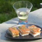 Pressed Salmon Sushi