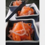 Carrot and daikon salad