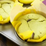 Japanese American Matcha Mochi Cupcakes