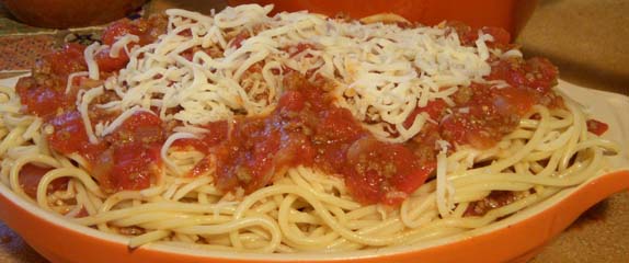 Spaghetti lasagna