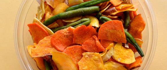 Veggie chips, from garden-variety to great